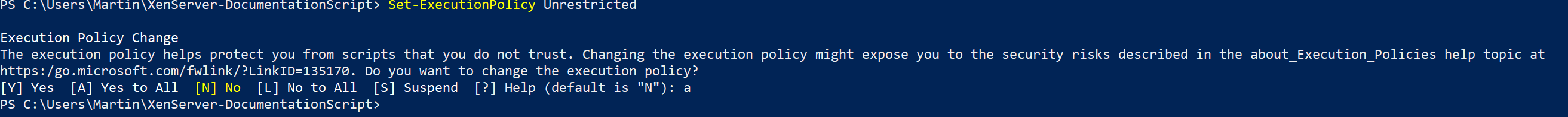 PowerShellExecutionPolicy
