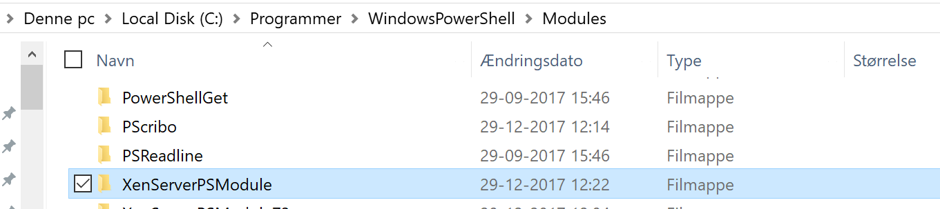 PowerShellModulesFolder
